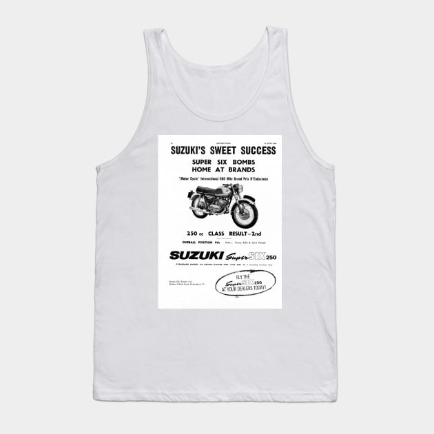 vintage Suzuki advert Tank Top by Random Railways